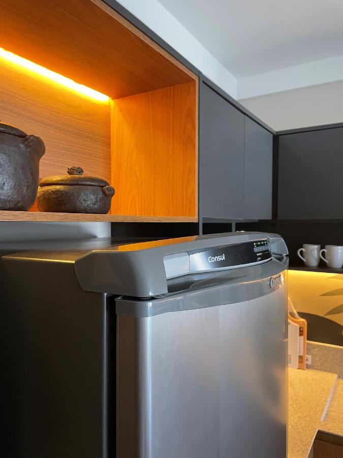 Flat PRAIA Home Experience Dante Michelini Vitória Exterior foto